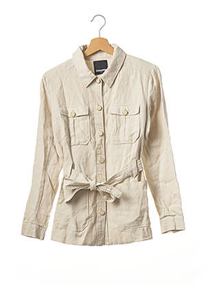 Veste casual finition intérieure doublée gris SINEQUANONE femme
