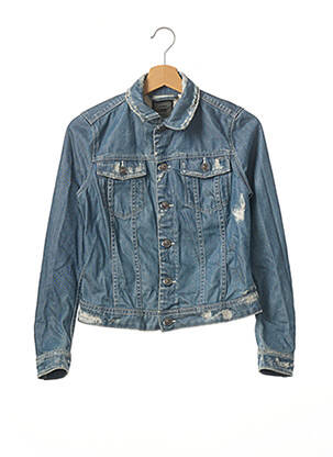 Veste en jean manches longues bleu G STAR femme