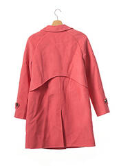 Manteau court rose IDANO pour femme seconde vue