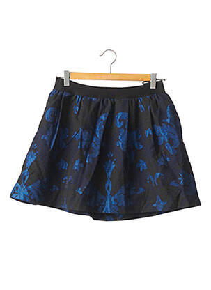 Jupe courte poches bleu SEE U SOON femme