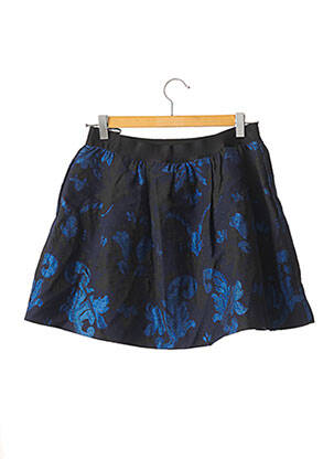 Jupe courte poches bleu SEE U SOON femme