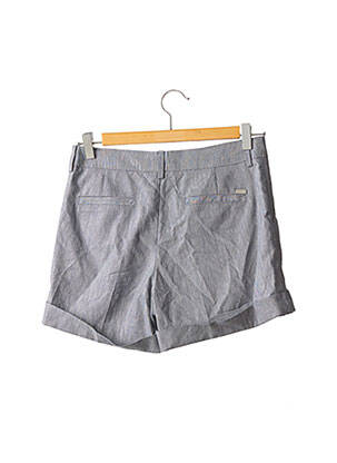 Short finition revers taille normale bleu REIKO femme