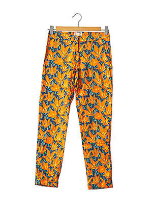 Pantalon 7/8 orange DOLORES PROMESAS pour femme