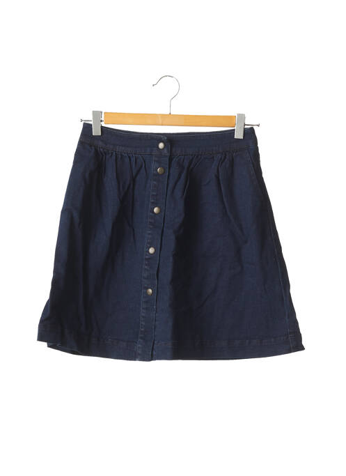 Jupe courte poches bleu NAF NAF femme
