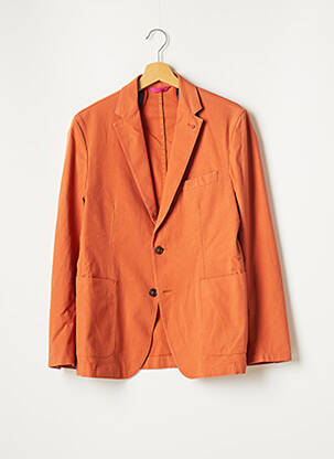 Veste chic coupe cintrée orange VICOMTE ARTHUR homme