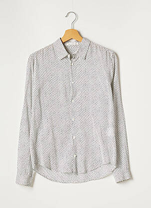 Chemise manches longues imprimé fantaisie bleu SANDRO homme