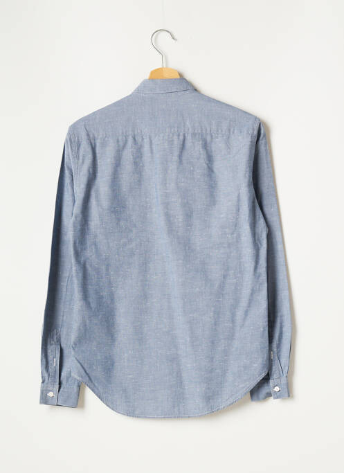 Chemise manches longues bleu SANDRO pour homme