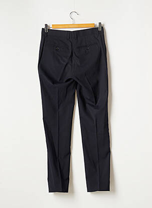 Pantalon slim fermeture zippée sous rabat avec crochet taille normale bleu THE KOOPLES homme