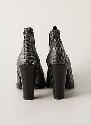 Bottines/boots talon bottier talon de 7 à 9cm gris ANAKI femme