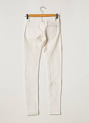 Pantalon slim tissage popeline taille normale gris PRINCESSE femme