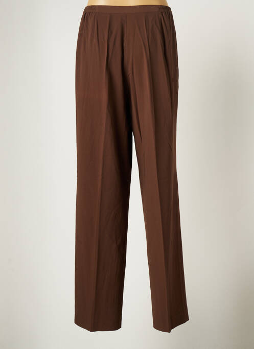 Pantalon droit marron ATIAN pour femme