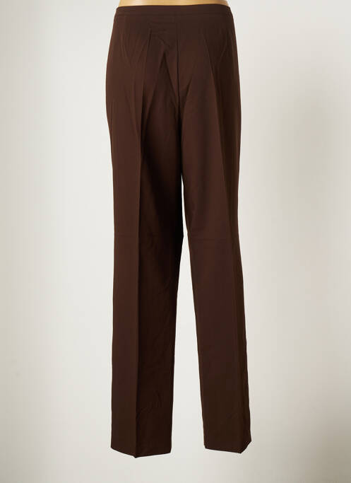 Pantalon droit marron ATIAN pour femme