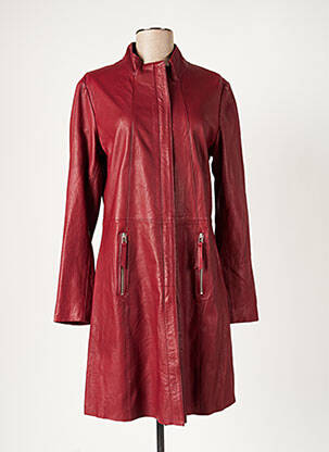 Manteau long rouge CIGNO NERO pour femme
