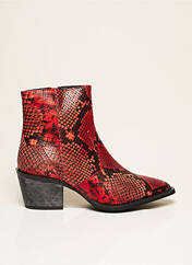 Bottines/Boots rouge BISOUS CONFITURE pour femme seconde vue