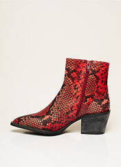 Bottines/Boots rouge BISOUS CONFITURE pour femme seconde vue