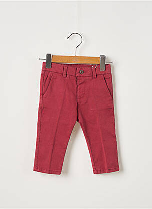 Pantalon chino rouge MAYORAL pour garçon