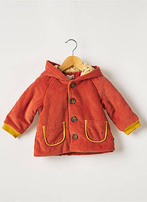Manteau court orange MOULIN ROTY pour enfant