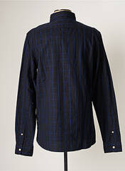 Chemise manches longues bleu SCOTCH & SODA pour homme seconde vue