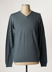 Pull bleu RECYCLED ART WORLD pour homme seconde vue