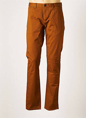 Pantalon chino marron SCOTCH & SODA pour homme