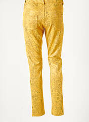 Pantalon droit jaune S.QUISE pour femme seconde vue