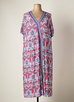 Robe longue rose YESTA pour femme