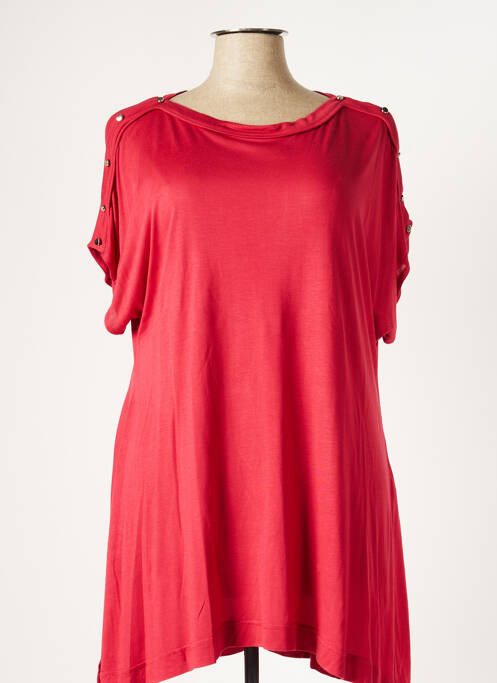 T-shirt rouge MAT. pour femme