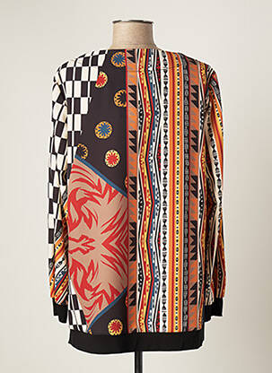 Blouse imprimé fantaisie manches longues noir AN II VITO femme