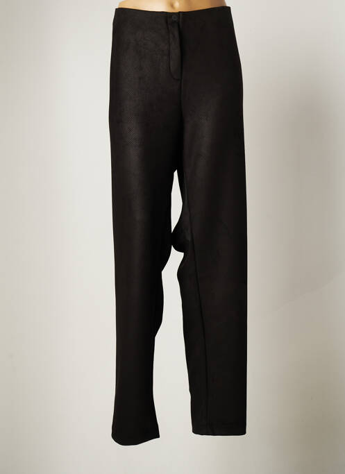 Pantalon droit noir GUY DUBOUIS pour femme
