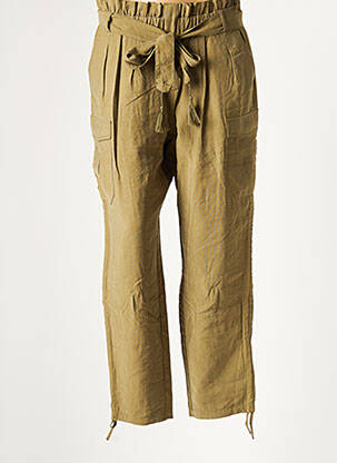 Pantalon cargo vert CREAM pour femme