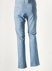 Pantalon chino bleu BRUNO SAINT HILAIRE pour homme seconde vue