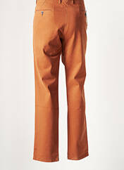 Pantalon chino marron BRUNO SAINT HILAIRE pour homme seconde vue