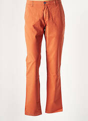Pantalon chino orange BRUNO SAINT HILAIRE pour homme seconde vue