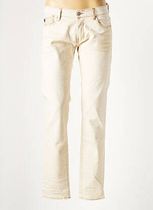 Pantalon droit beige JAPAN RAGS pour homme