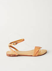Sandales/Nu pieds orange PETITE MENDIGOTE pour femme seconde vue
