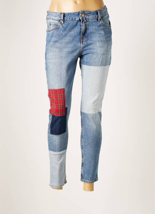 Jeans coupe slim bleu SCHOOL RAG pour femme