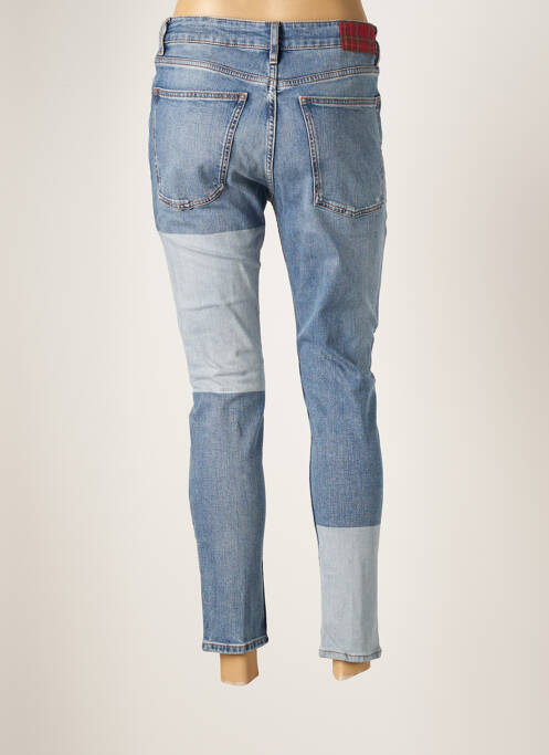 Jeans coupe slim bleu SCHOOL RAG pour femme