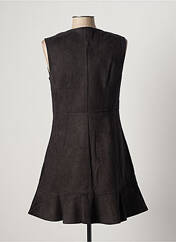Robe courte noir QUATRE VINGT JOURS pour femme seconde vue