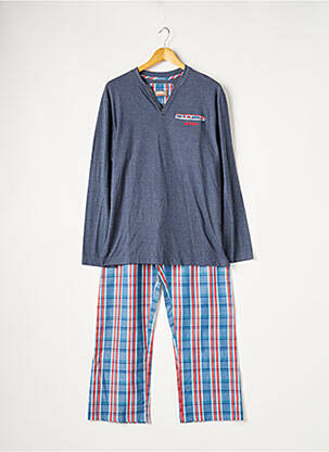 Pyjama bleu NORFOLK pour homme