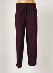 Pantalon droit violet GRIFFON pour femme seconde vue