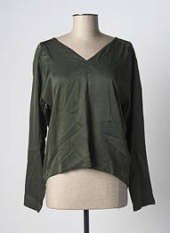 Blouse manches longues manches longues vert KARMA KOMA femme