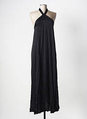 Robe longue noir POPPY FIELD pour femme seconde vue