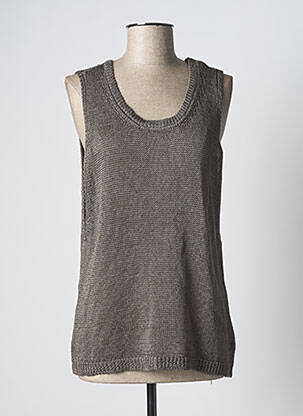 Pull marron MAEVY femme