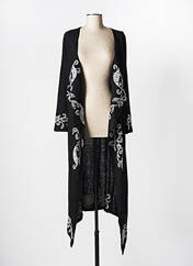 Gilet manches longues noir BSB pour femme seconde vue