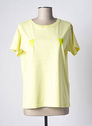 T-shirt jaune NUMPH pour femme
