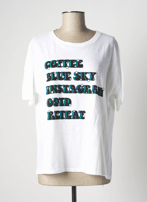T-shirt blanc ONE TEE pour femme