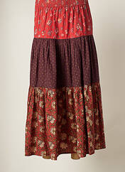 Jupe longue orange LEON & HARPER pour femme seconde vue