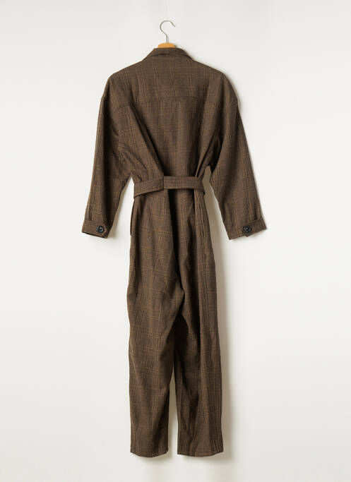 Combi-pantalon marron CHARLIE JOE pour femme