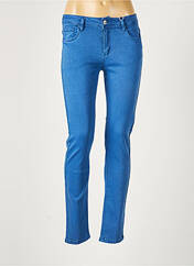 Pantalon droit bleu NORFY pour femme seconde vue