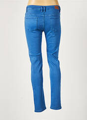 Pantalon droit bleu NORFY pour femme seconde vue